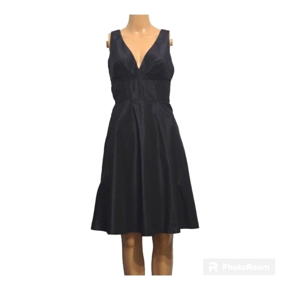Donna Ricco Dresses & Skirts - Donna Ricco Black Satin Evening Dress